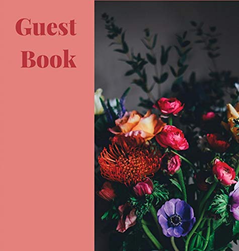 Guest Book (Hardcover): Guest Book, air bnb, visitors book, holiday home, beach house, cabin, vacation book, comments book, holiday book, vacation guest book, rental book