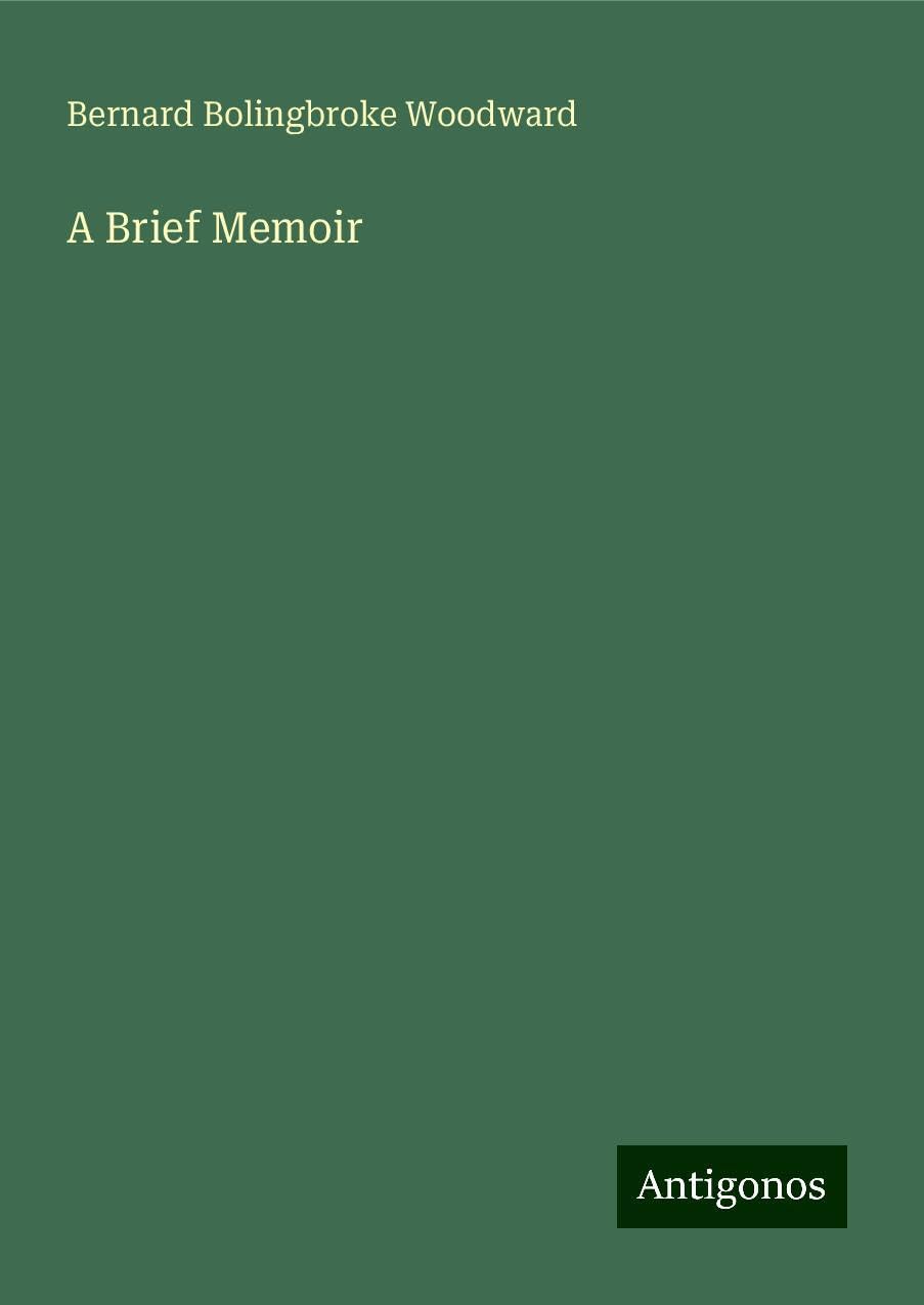 A Brief Memoir