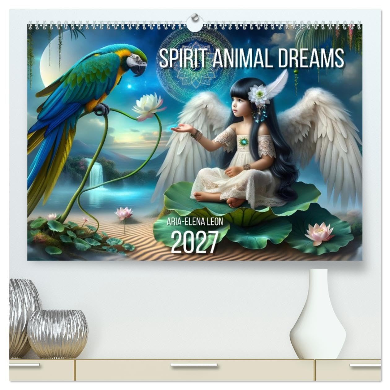 Spirit Animal Dreams (High Quality Premium Wall Calendar 2027 DIN A2 landscape),CALVENDO 12 Month Wall Calendar