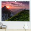 Berge im Licht der Sonne (hochwertiger Premium Wandkalender 2024 DIN A2 quer), Kunstdruck in Hochglanz