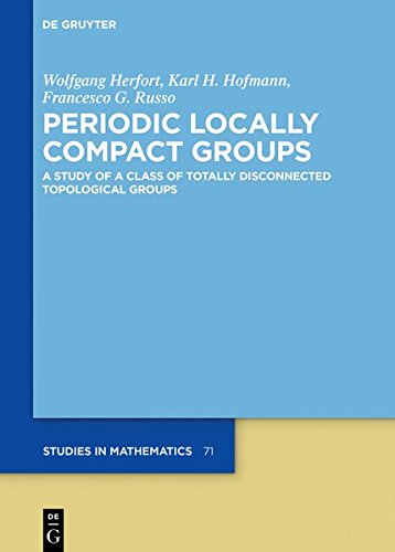Periodic Locally Compact Groups: A Study of a Class of Totally Disconnected Topological Groups (De Gruyter Studies in Mathematics, Band 71)