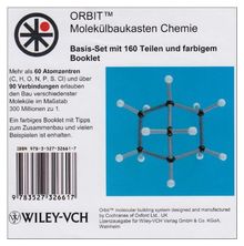 ORBIT Molekülbaukasten Chemie: Basis-Set mit 160 Teilen und farbigem Booklet