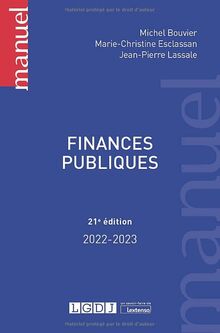 Finances publiques : 2022-2023