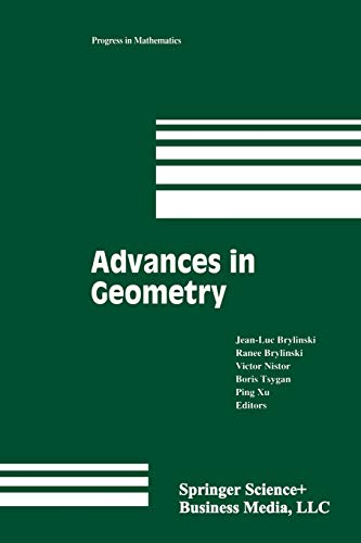 Advances in Geometry: Volume 1 (Progress in Mathematics, 172, Band 172)