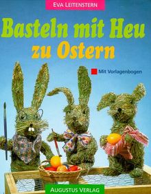 Basteln mit Heu zu Ostern