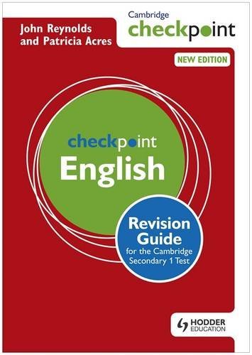 Cambridge Checkpoint English Revision Guide for the Cambridge Secondary 1 Test (Cambridge Checkpoints)
