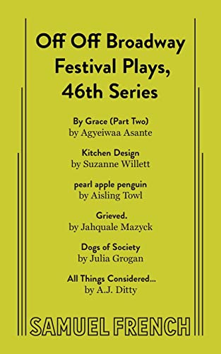 Off Off Broadway Festival Plays, 46th Series