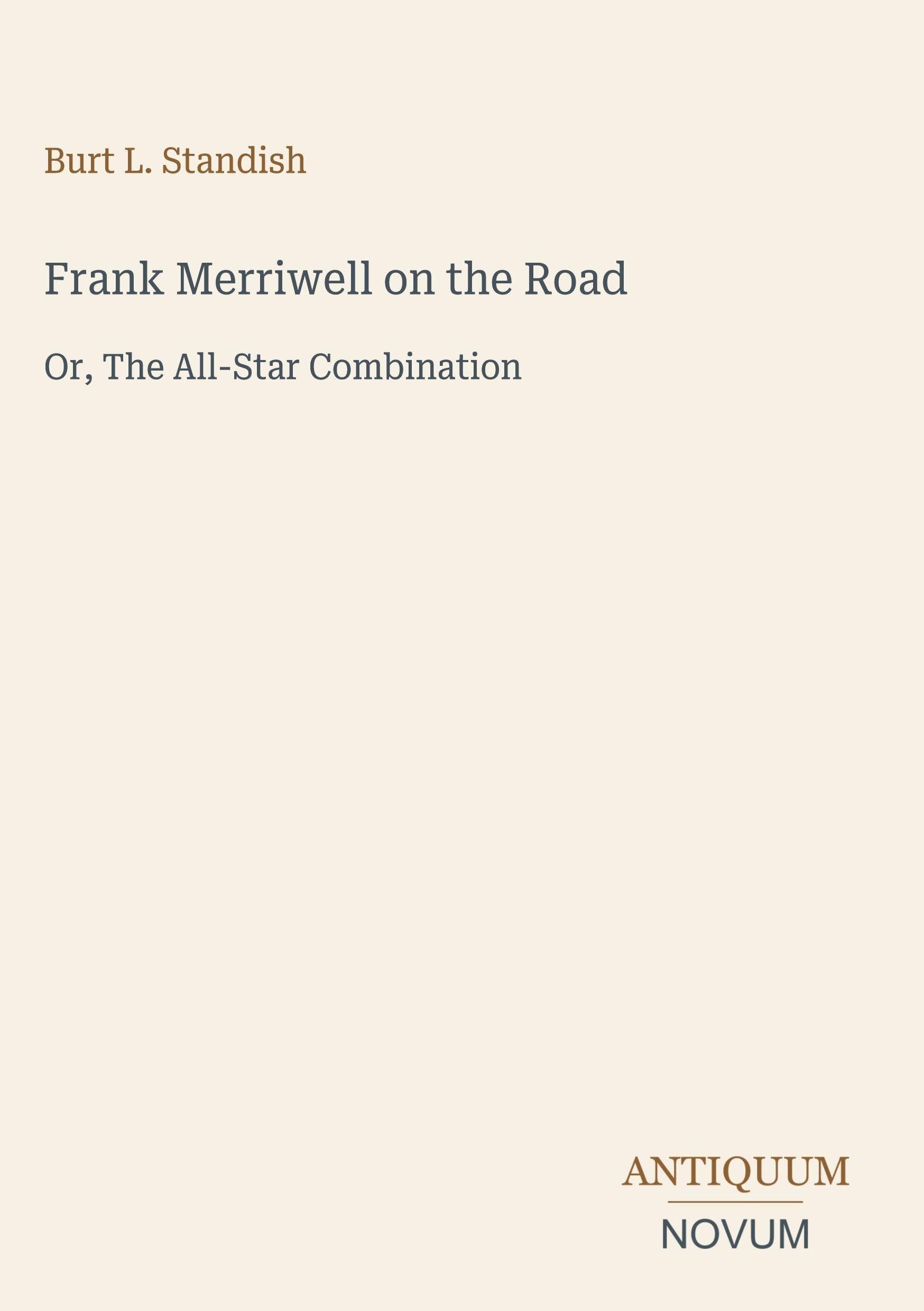 Frank Merriwell on the Road