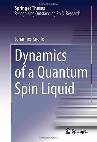 Dynamics of a Quantum Spin Liquid (Springer Theses)