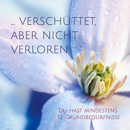 ... verschüttet, aber nicht verloren: Du hast mindestens 12 Grundbedürfnisse