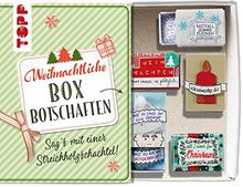 Weihnachtliche Boxbotschaften. Sag's mit einer Streichholzschachtel: Mit hübschen Ausschneidemotiven zum Verzieren der eigenen Schachtelgrüße (kreativ.kompakt.)