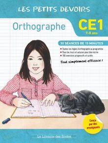 Orthographe CE1, 7-8 ans : 31 séances de 15 minutes