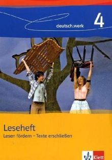 deutsch.werk. Arbeitsbuch für Gymnasien: deutsch.werk 4. Leseheft. Klassen 8-10. Gymnasium, Realschule: BD 4