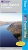 Touring Map Lake District, Cumbria 1 : 110 000 (OS Travel Map - Tour Map)