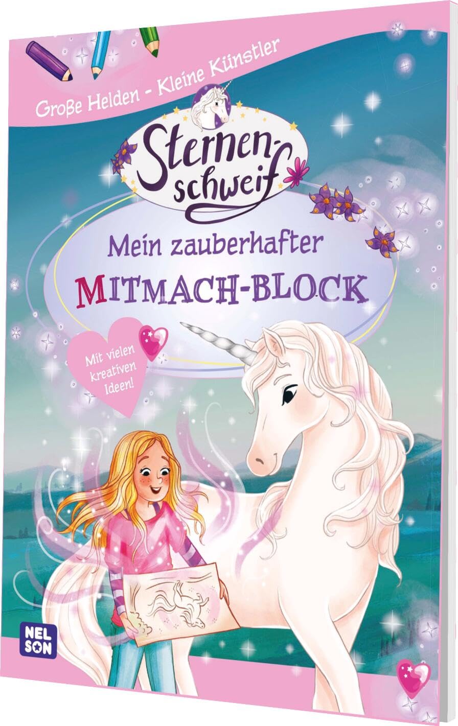 Große Helden - Kleine Künstler: Sternenschweif: Mein zauberhafter Mitmach-Block (Sternenschweif Beschäftigung)