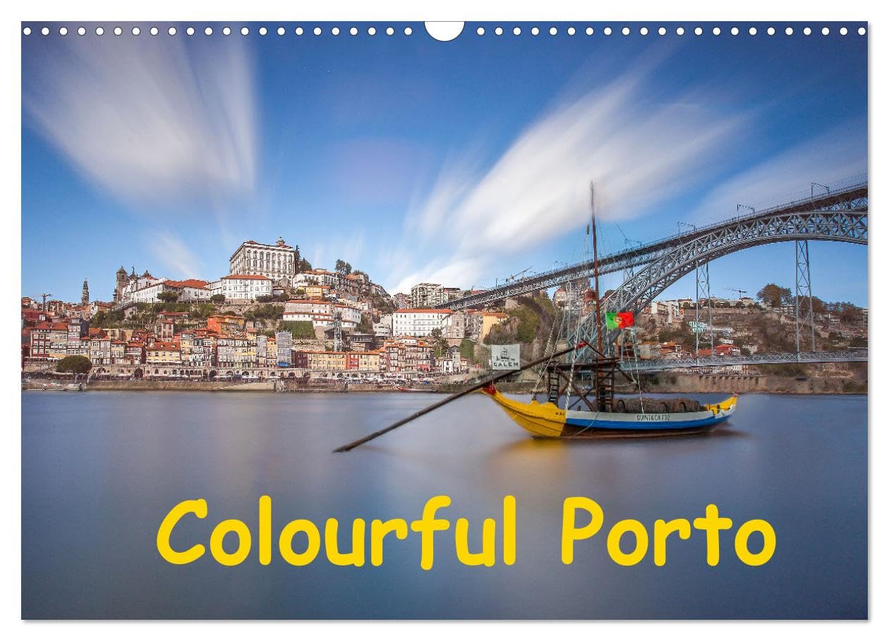 Colorful Porto (Wall Calendar 2026 DIN A3 landscape), CALVENDO 12 Month Wall Calendar: The best Porto views you can get