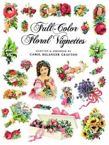 Full-Color Floral Vignettes (Dover Pictorial Archive Series)
