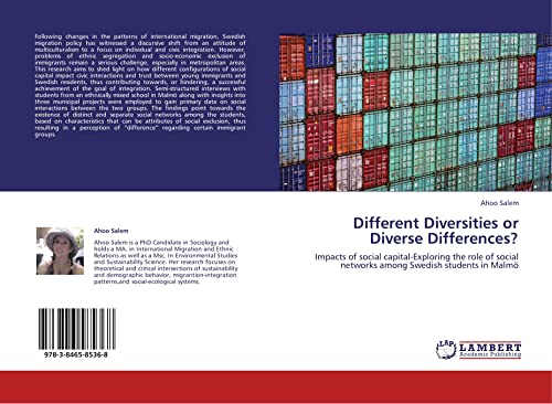 Different Diversities or Diverse Differences?: Impacts of social capital-Exploring the role of social networks among Swedish students in Malmö