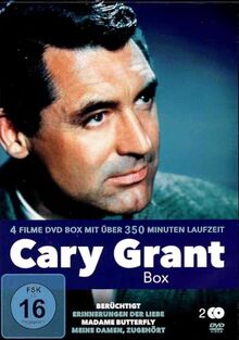 Cary Grant Box - vier seiner besten Film-Klassiker Fan Edition (Erinnerungen der Liebe, Berüchtigt, Der Soldt Und Die Geisha ,Liebe Am Telefon) [2 DVDs]