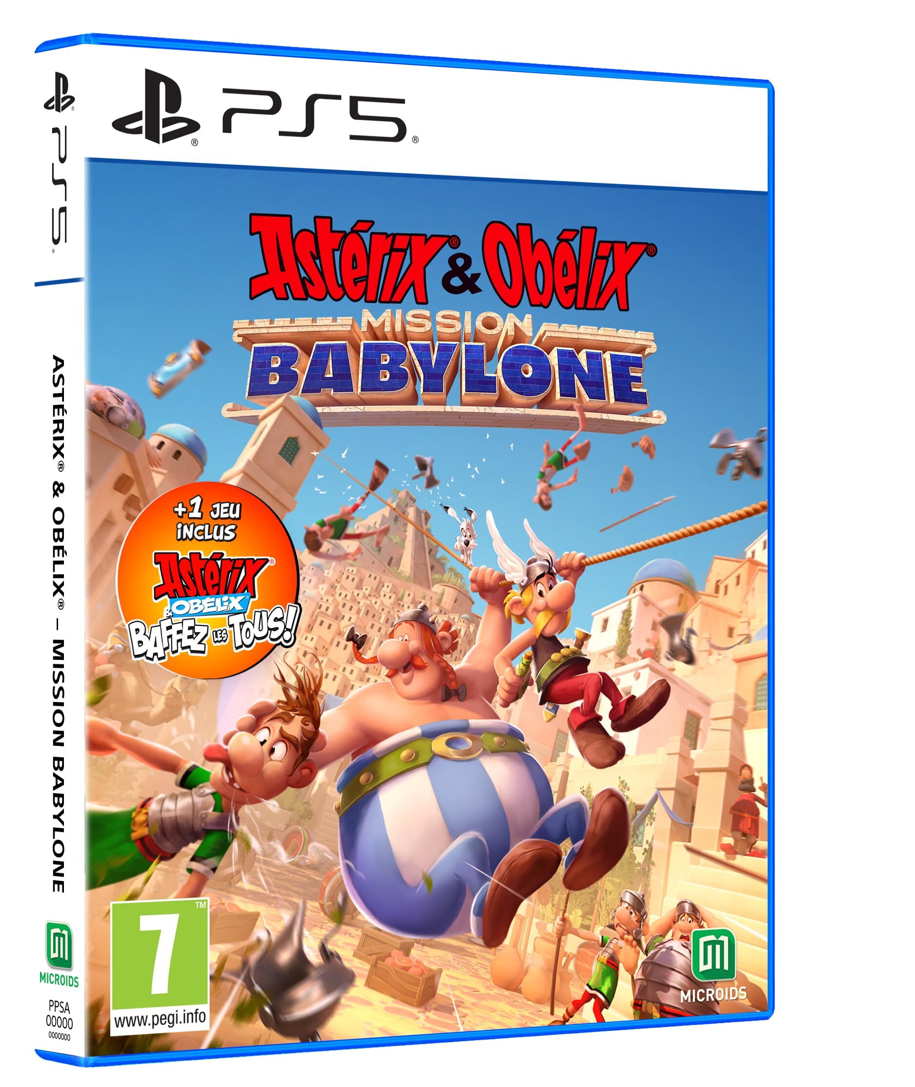 ASTERIX & OBELIX MISSION BABYLONE PS5 FR NEW (GAME IN ENGLISH/FRANCAIS/DE/ES/IT/ - Image 3