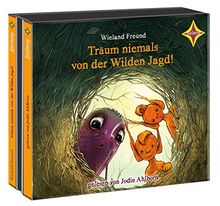 Träum niemals von der Wilden Jagd!: Die Abenteuer von Jannis, Motte und Wendel, dem Schrat. 4 CDs, Laufzeit ca. 5 Std. 10 Min.