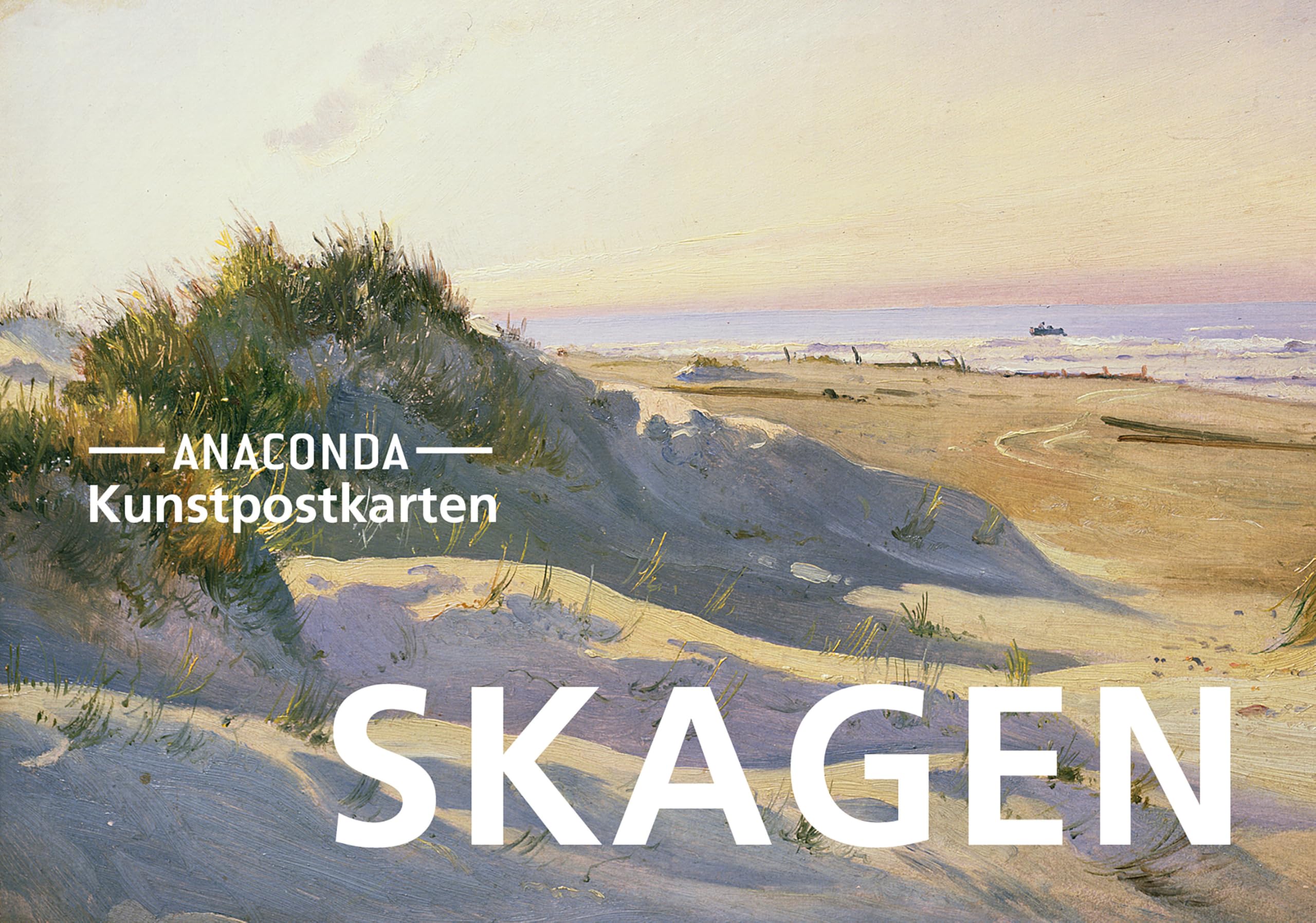 Postkarten-Set Skagen: 18 Kunstpostkarten (Anaconda Postkarten, Band 98)