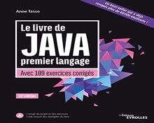 Le livre de Java premier langage : avec 109 exercices corrigés