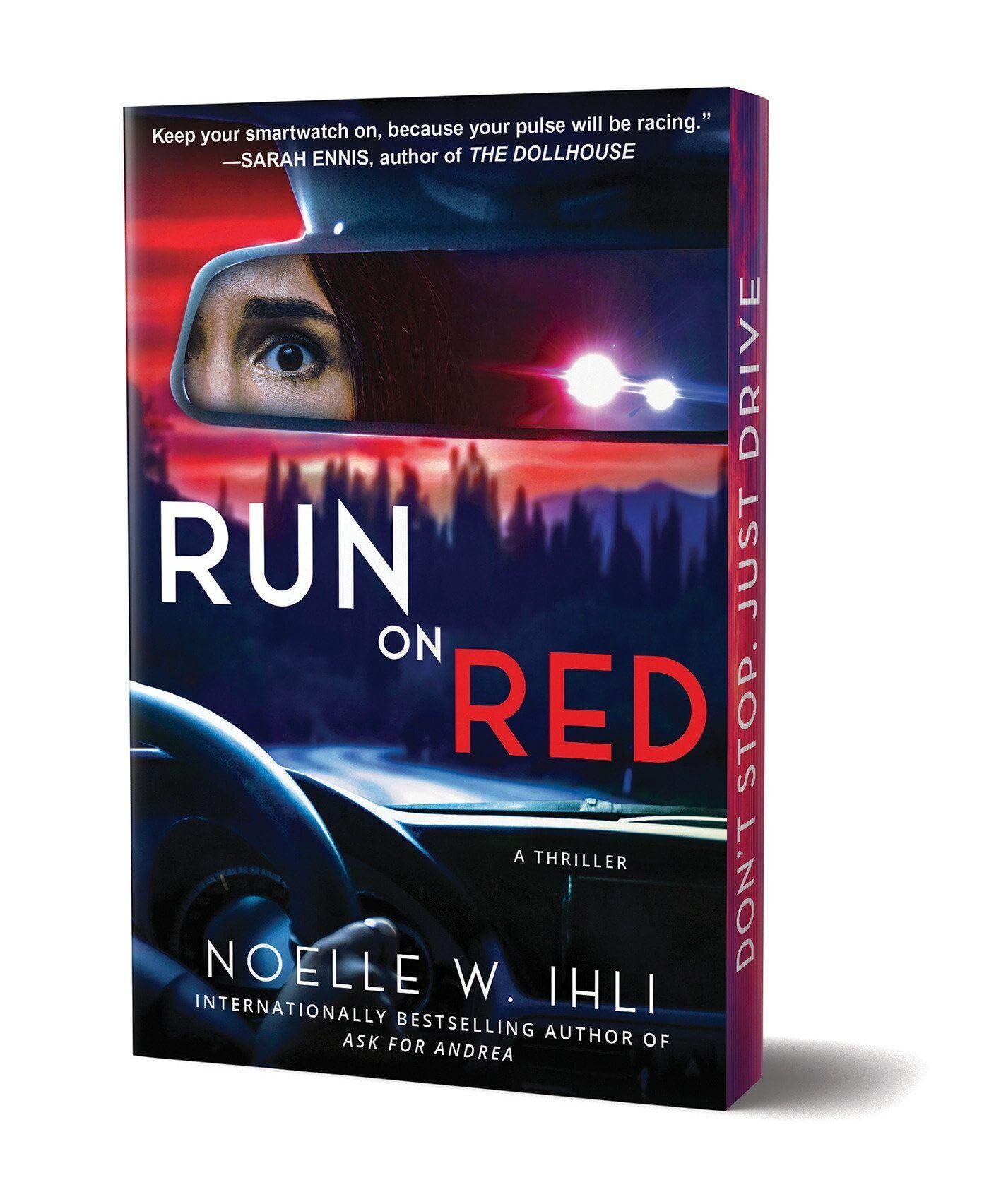 Ihli, Noelle West Run On Red, Deluxe Stenciled Edges