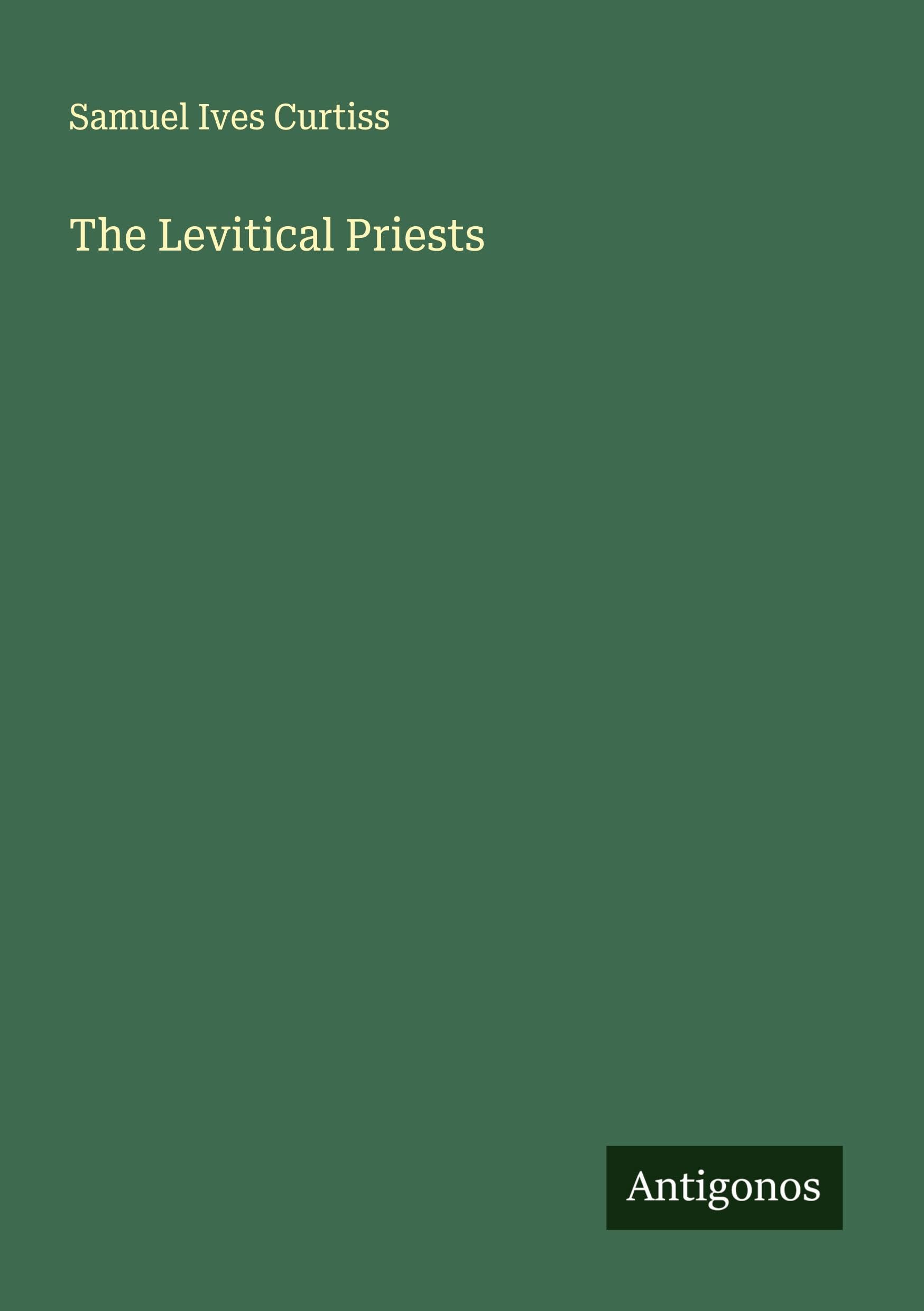 The Levitical Priests