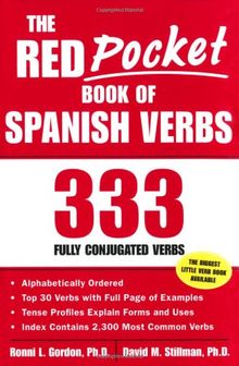 The Red Pocket Book of Spanish Verbs: 333 Fully Conjugated Verbs (Language-Learning Favorites)