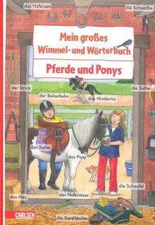 Mein großes Wimmel- und Wörterbuch, Band 9: Pferde und Ponys