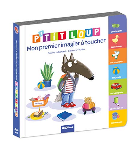 Mon premier imagier &agrave; toucher p'tit loup