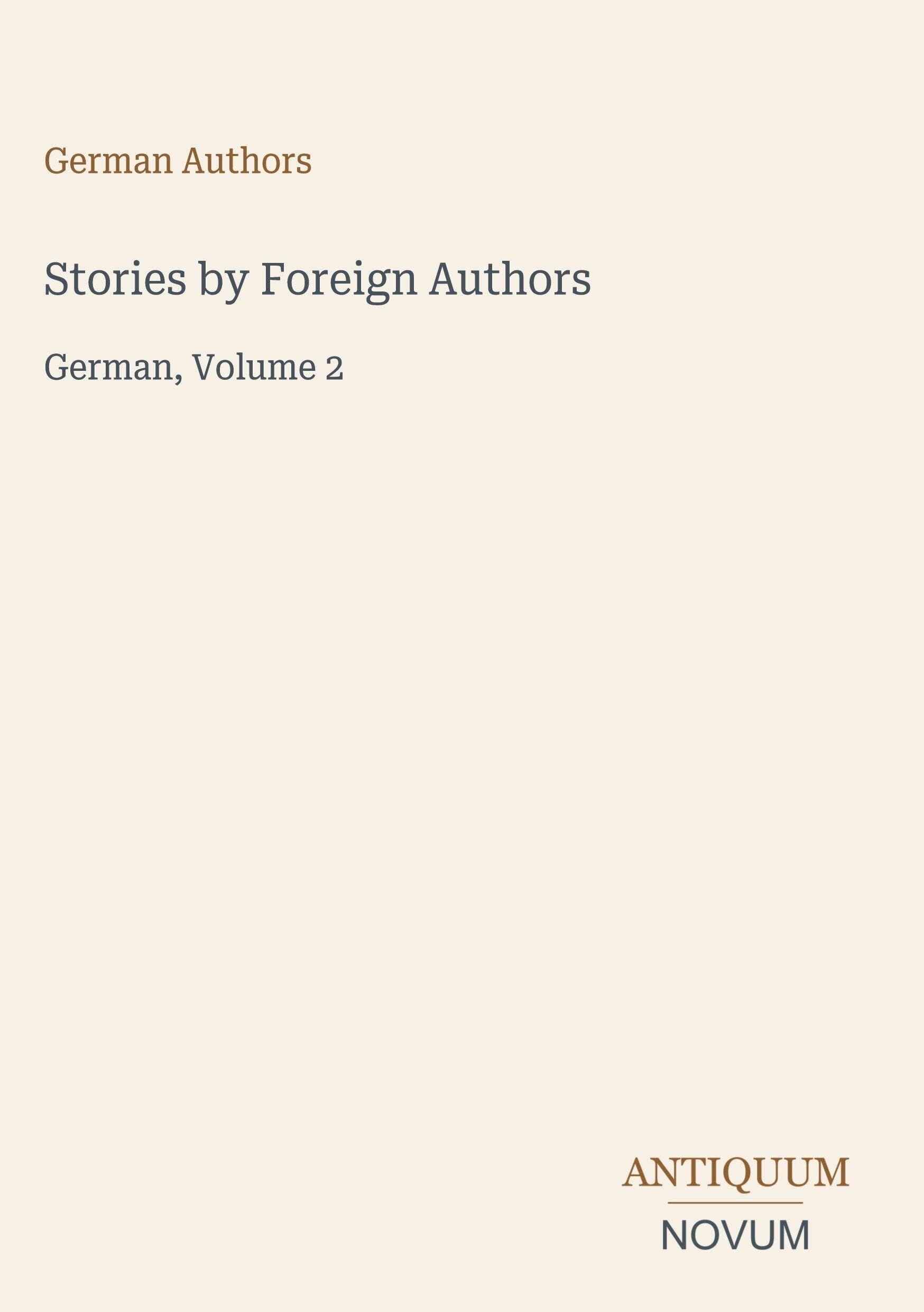 Stories by Foreign Authors