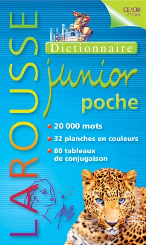 Dictionnaire Larousse junior poche, 7-11 ans, CE-CM
