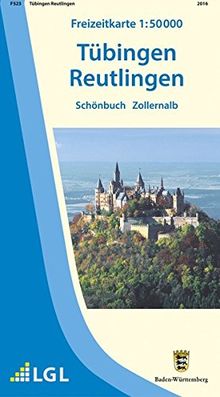 Tübingen Reutlingen: Schönbuch Zollernalb 1:50 000