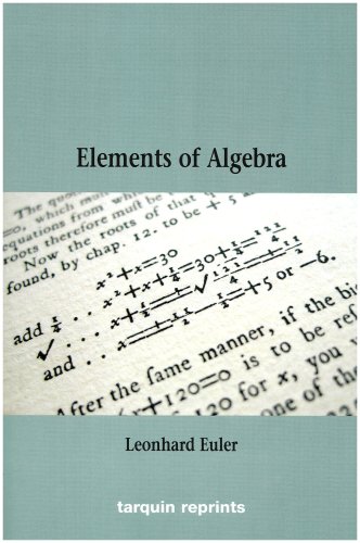 Euler's Elements of Algebra