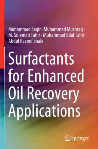 Muhammad Sagir Surfactants For Enhanced Oil Recovery Applications