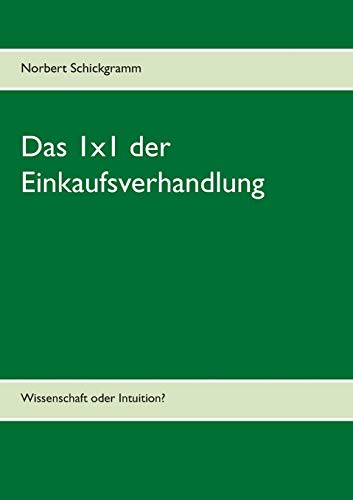 Das 1x1 der Einkaufsverhandlung: Wissenschaft oder Intuition?
