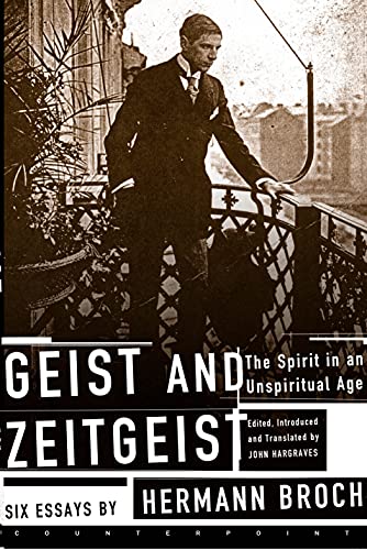Hermann Broch Geist And Zeitgeist