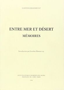 Entre mer et désert : mémoires