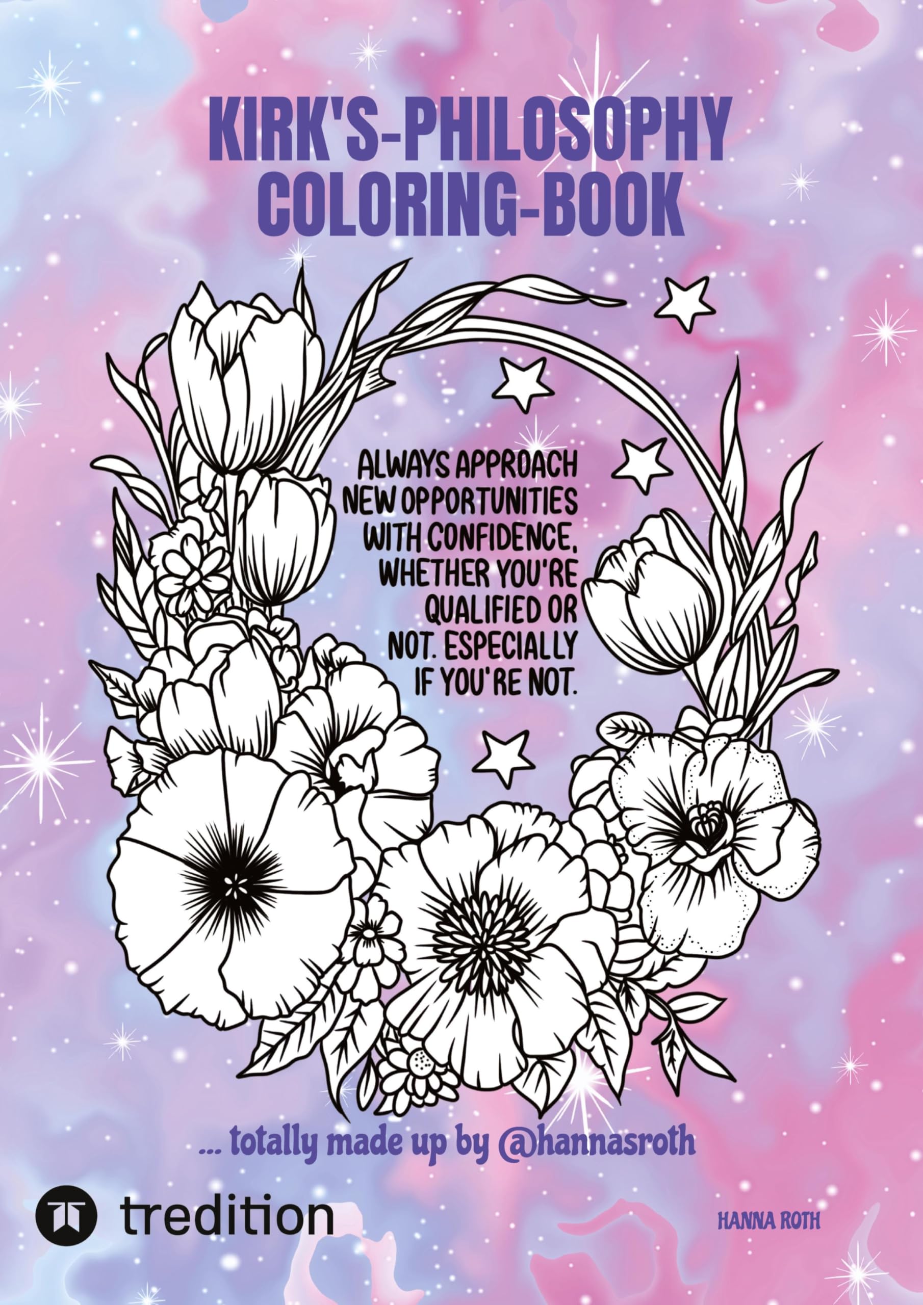 Kirk's-Philosophy-Coloring-Book: ... totally made up by @hannasroth