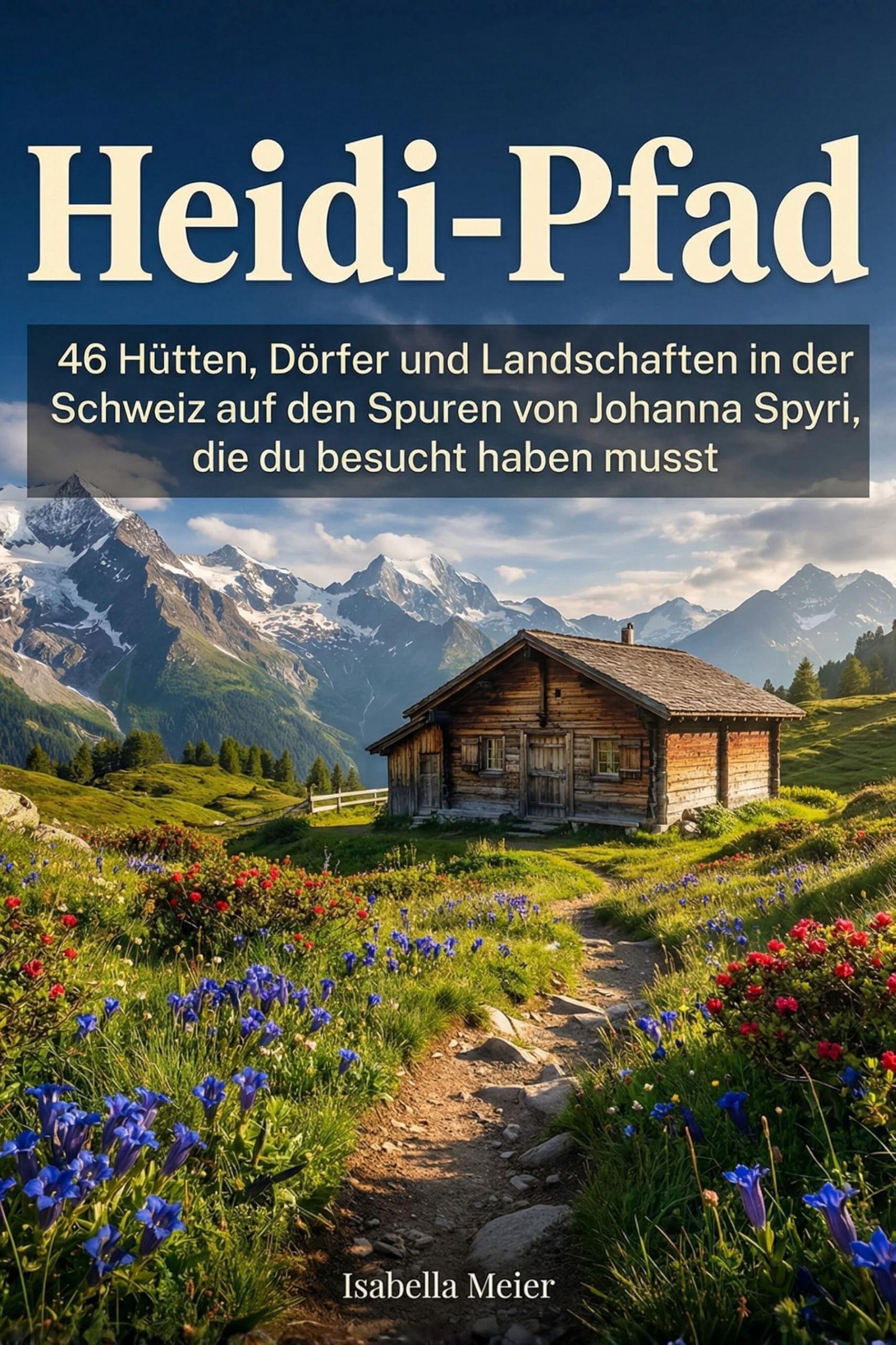 Heidi-Pfad: 46 Hütten, Dörfer und Landschaften in der Schweiz auf den Spuren von Johanna Spyri, die du besucht haben musst