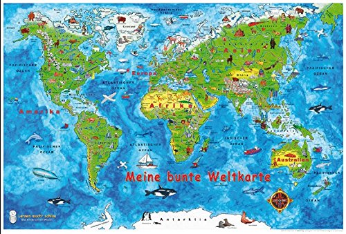 Meine bunte Weltkarte