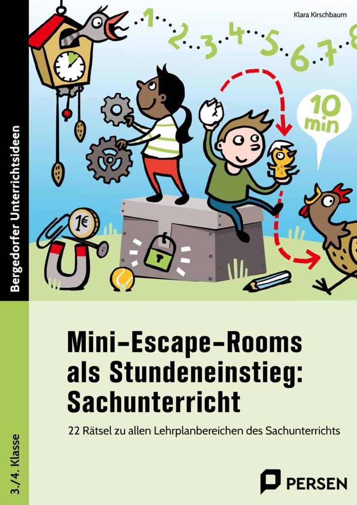 Mini-Escape-Rooms als Stundeneinstieg: SU: 22 Rätsel zu allen Lehrplanbereichen des Sachunter richts (3. und 4. Klasse)