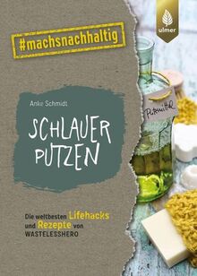 Schlauer putzen: Die weltbesten Lifehacks und Rezepte von Wastelesshero. #machsnachhaltig