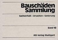 Bauschäden-Sammlung, 13 Bde., Bd.10