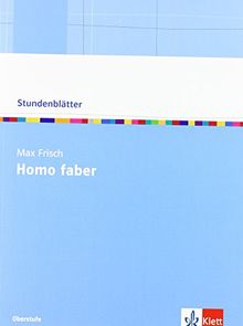 Stundenblätter Max Frisch "Homo Faber": Kopiervorlagen