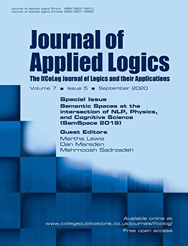 Journal of Applied Logics - The IfCoLog Journal of Logics and their Applications: Volume 7, Issue 5, September 2020. Special Issue: Semantics Spaces ... Physics and Cognitive Science (SemSpace 2019)