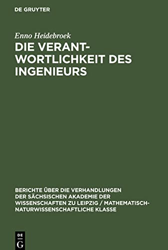 Die Verantwortlichkeit des Ingenieurs