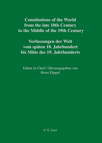 Polish Constitutional Documents 1790–1848 (Constitutions of the World from the late 18th Century to the Middle of the 19th Century. Europe.)